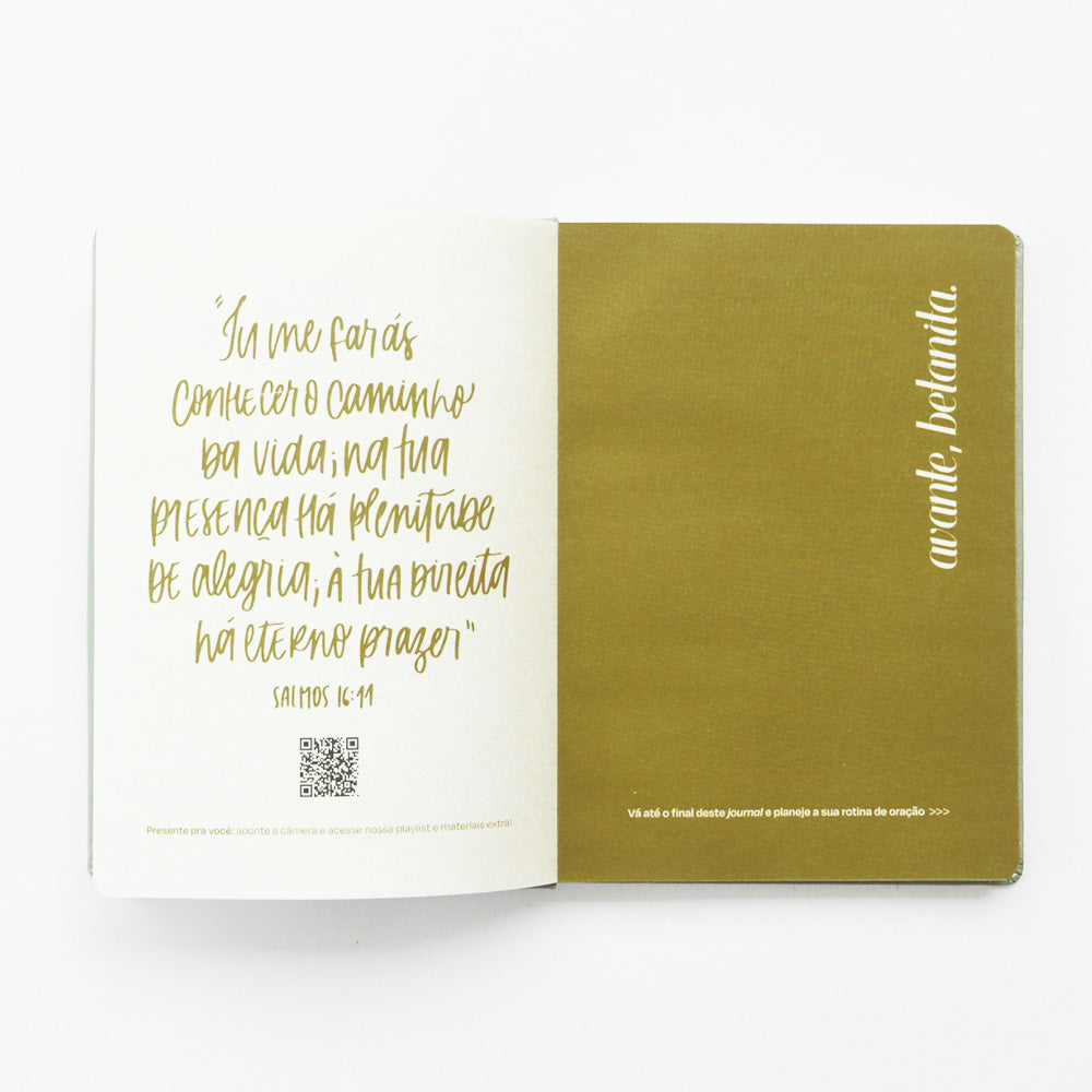 Versículo-base do Journal de Oração Betânia