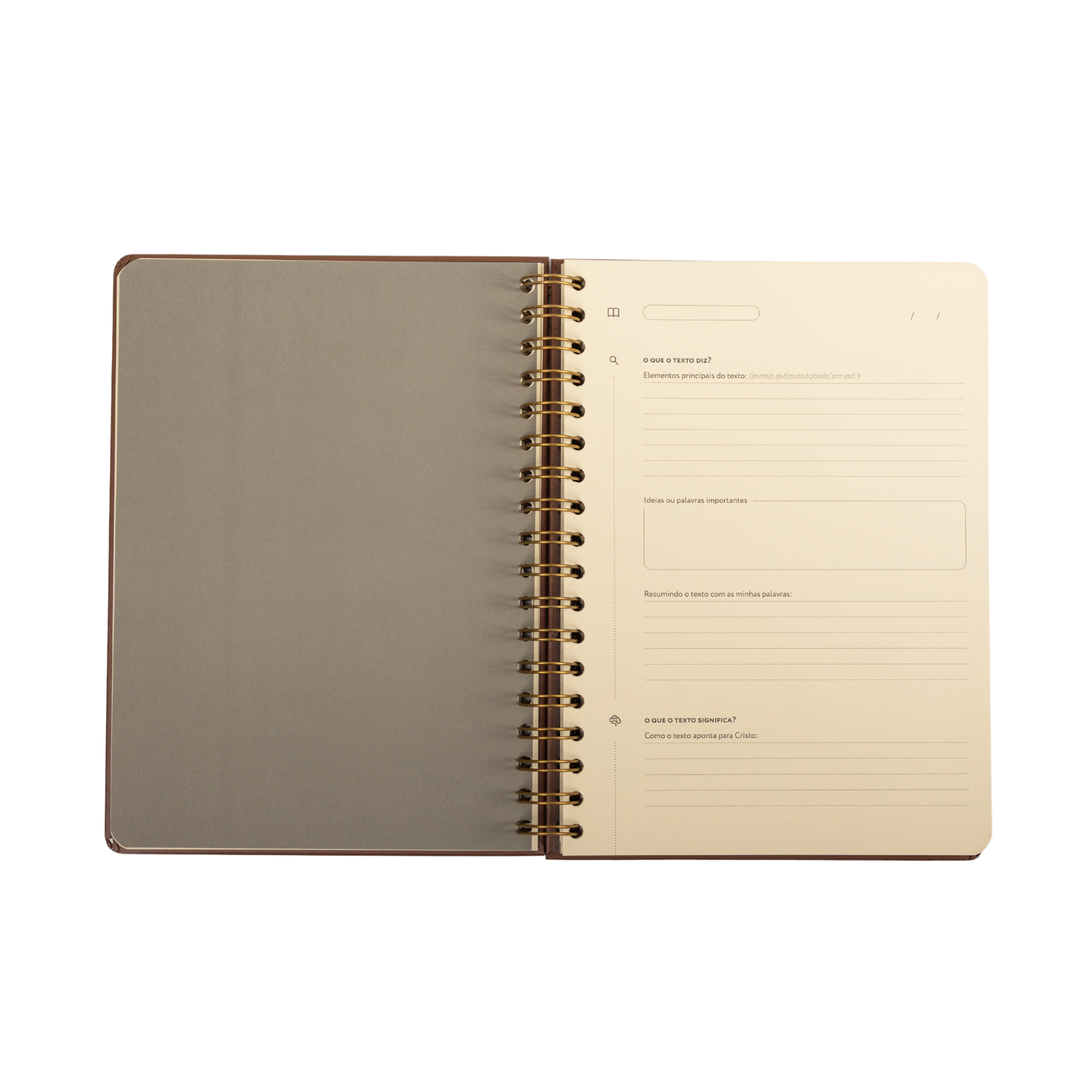 Journal de estudo bíblico - Praticando a Palavra