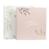 Baby Journal capa Rosa aplicação dourada