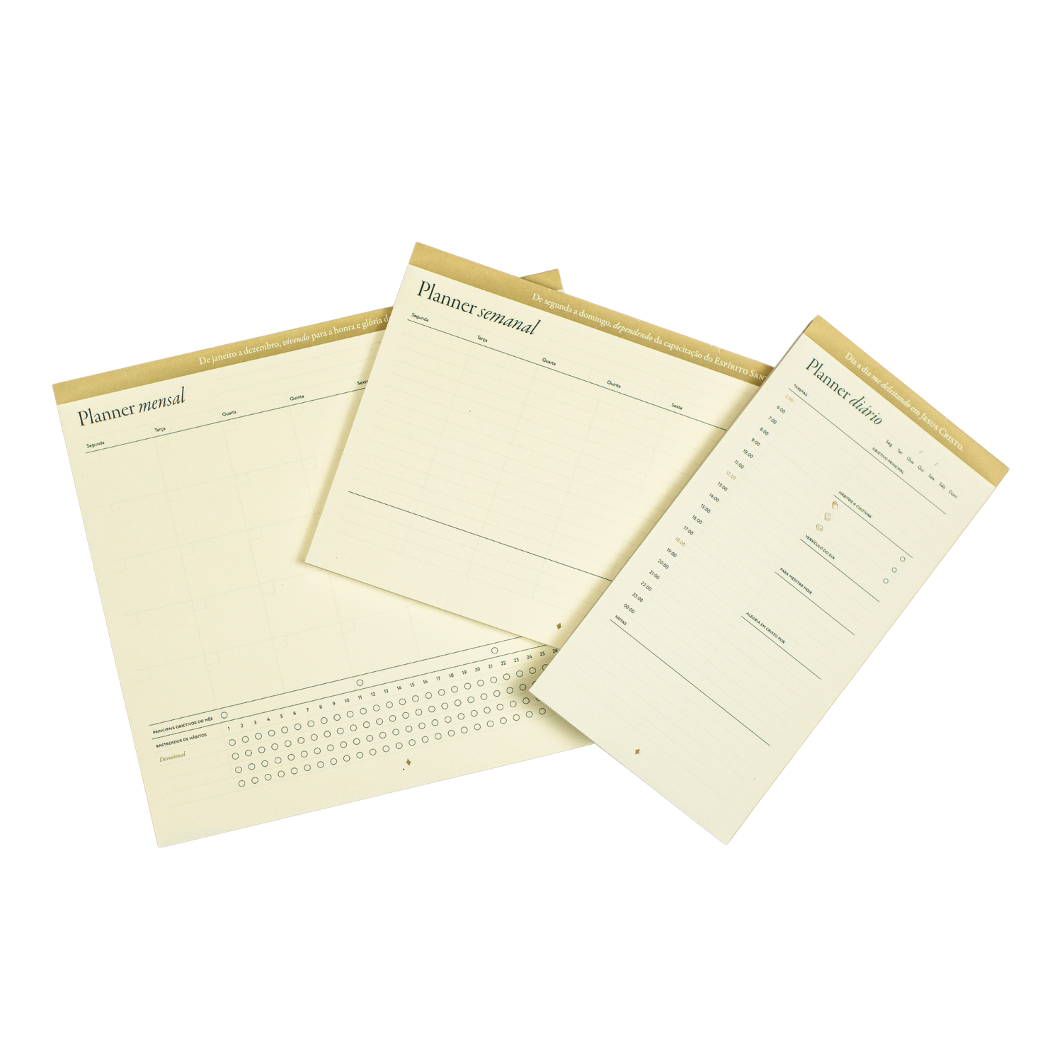 Bloco Purpose Planner Diário