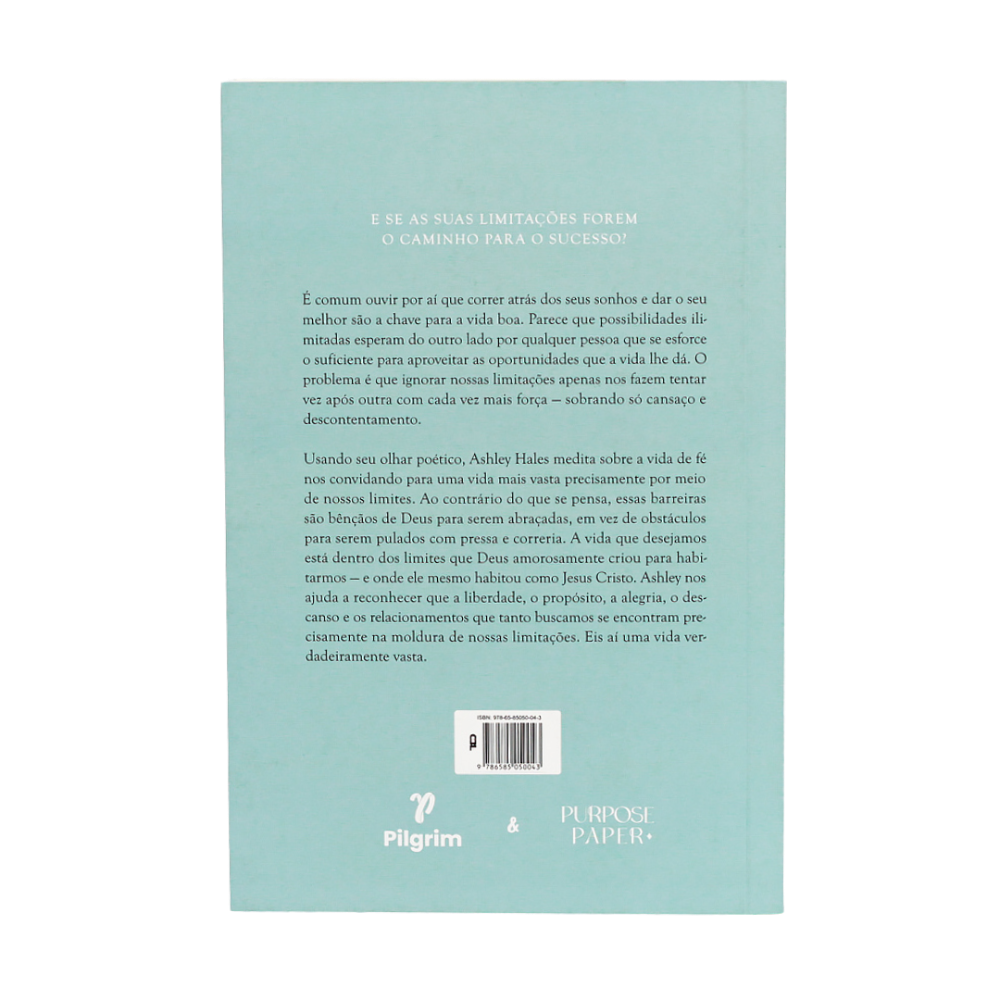 Uma Vida Vasta capa livro-journal Ashley Hales