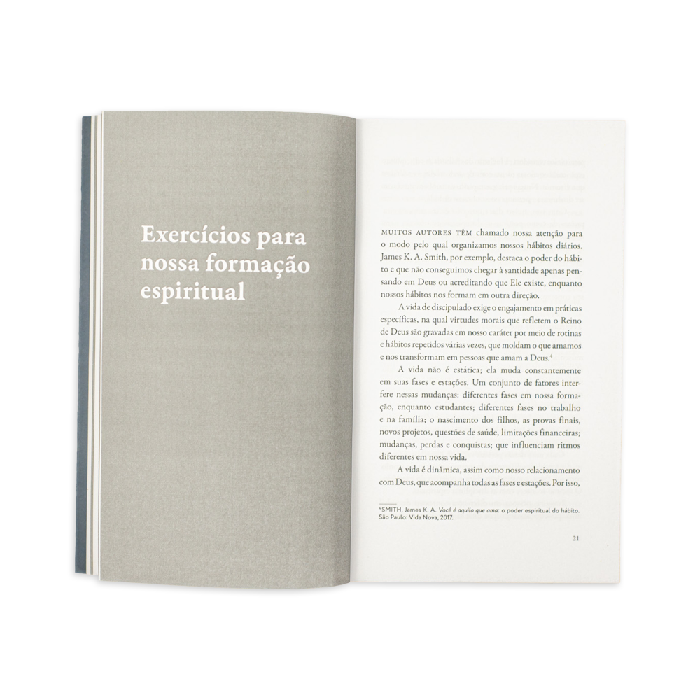 Livro Permaneçam em Mim Box Disciplinas Espirituais página interna