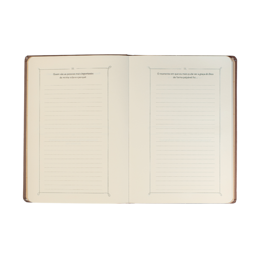 Perguntas no journal de memórias