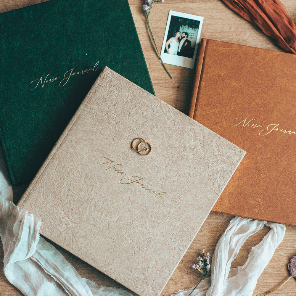 Álbum de Memórias do Casal Nosso Journal todas as capas