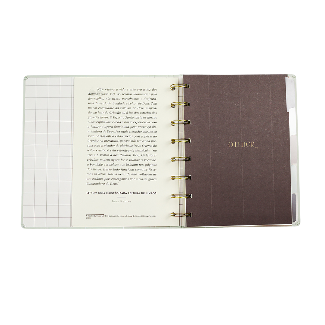 Planner de Leitura - Book Planner Leitura proposital