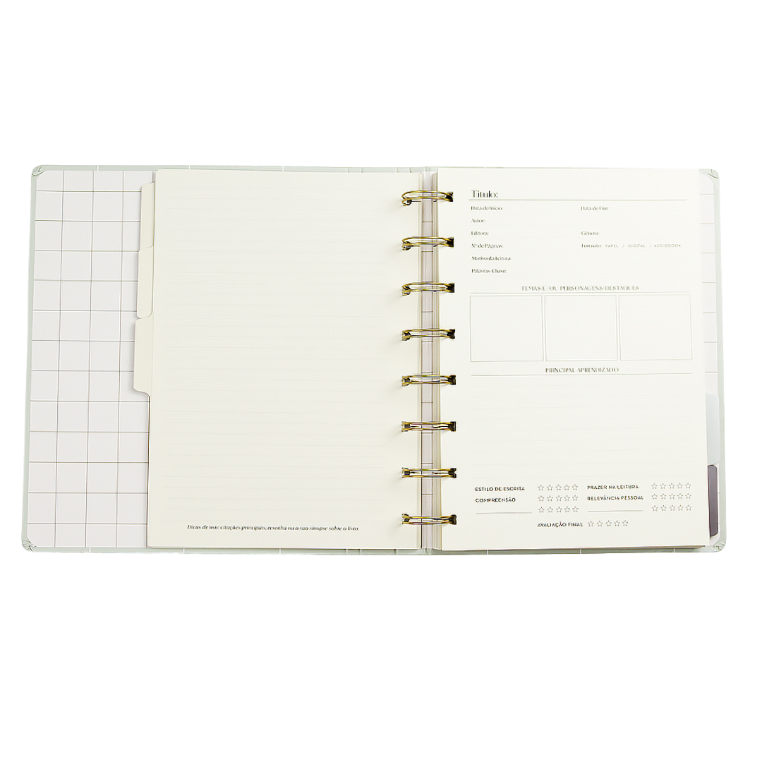Planner de Leitura - Book Planner Leitura proposital