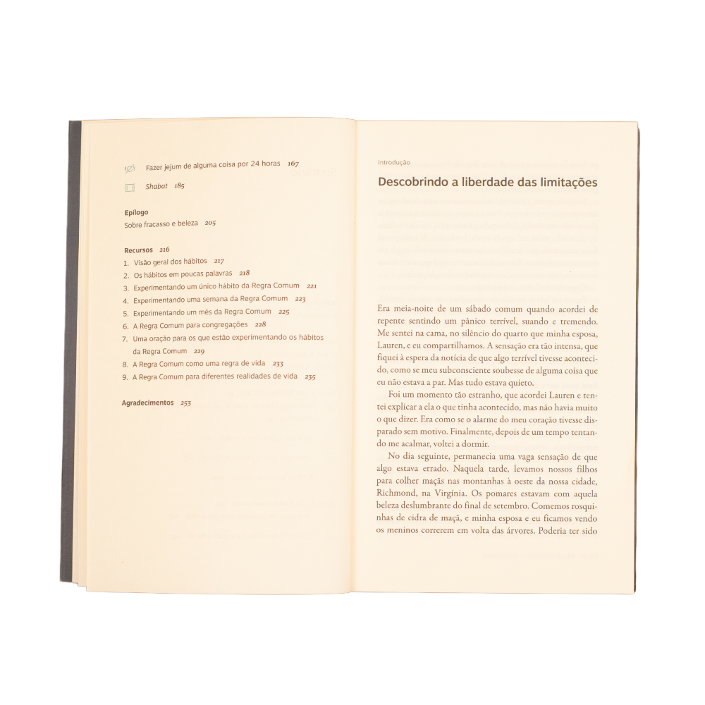 Uma Regra Comum livro cristão era de distração Justin Whitmel Earley