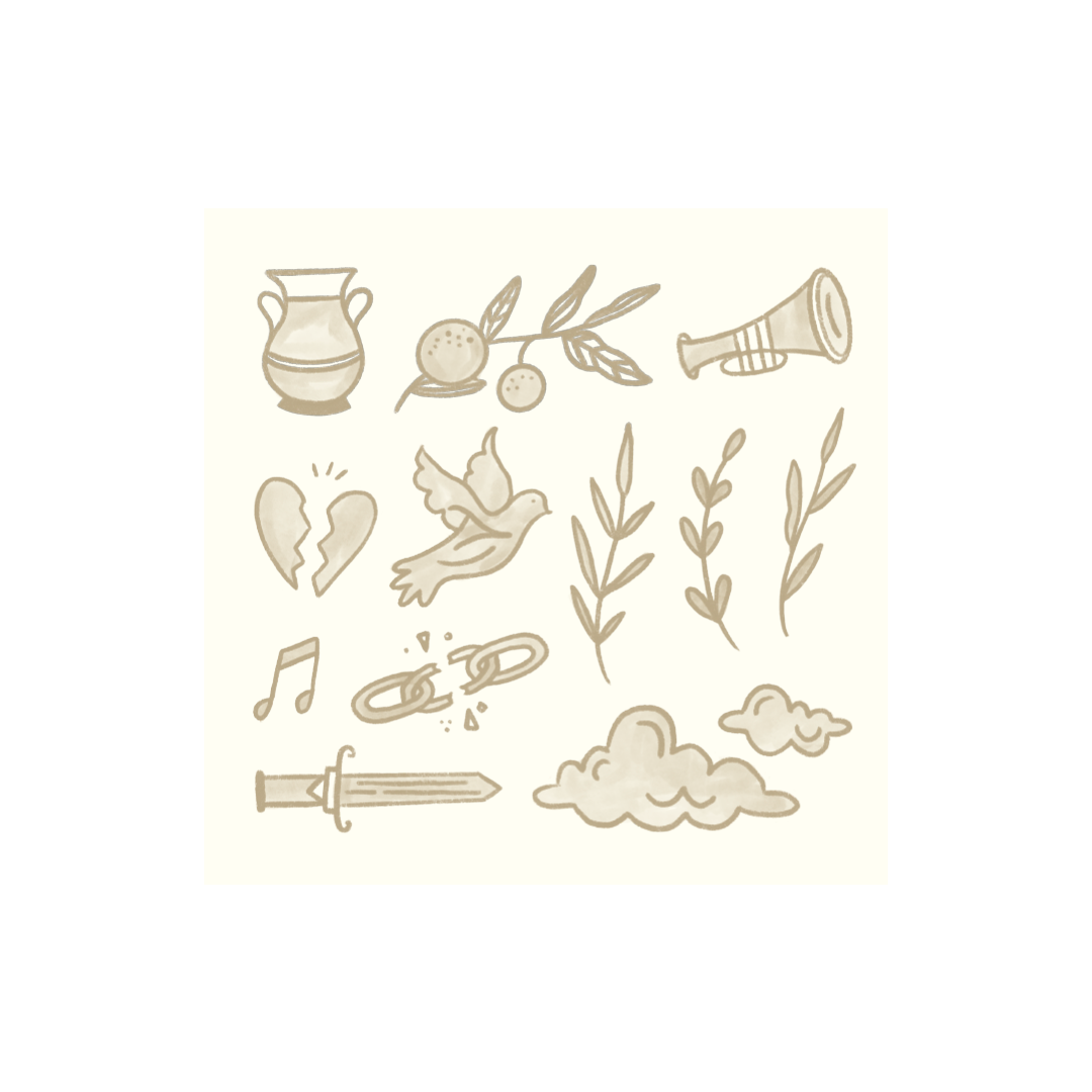 Livro digital de Colagem de Salmos - Minha alma louva ao Senhor