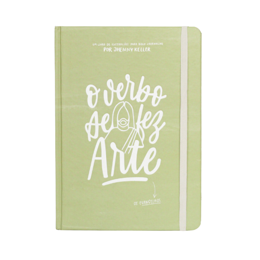 O Verbo Se Fez Arte Os Evangelhos capa livro ilustracoes Bible Journaling