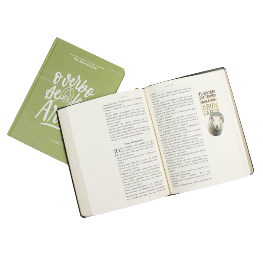Bible Journal Os 4 Evangelhos A21 espaço para anotações devocional e journaling