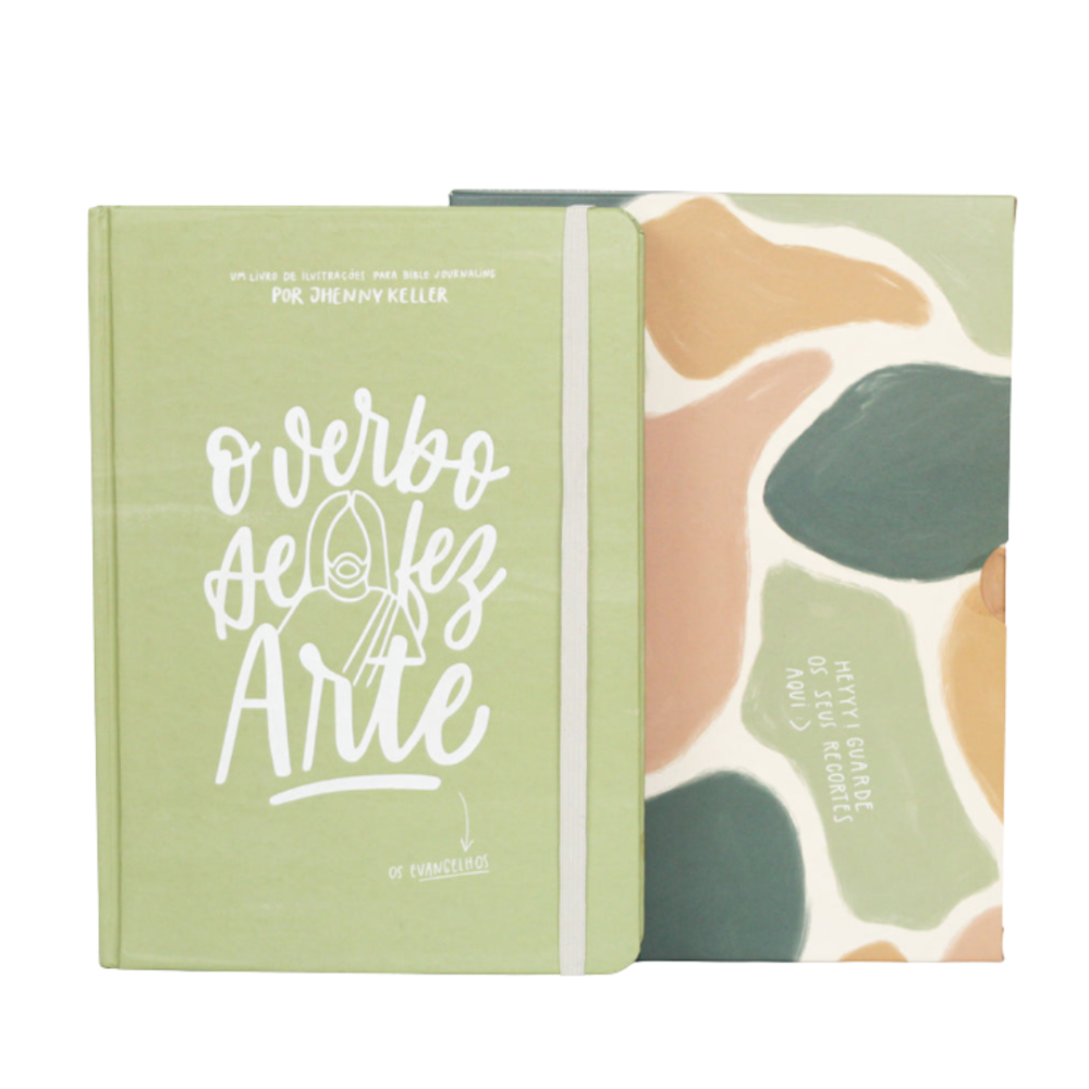 O Verbo Se Fez Arte Os Evangelhos capa livro ilustracoes Bible Journaling