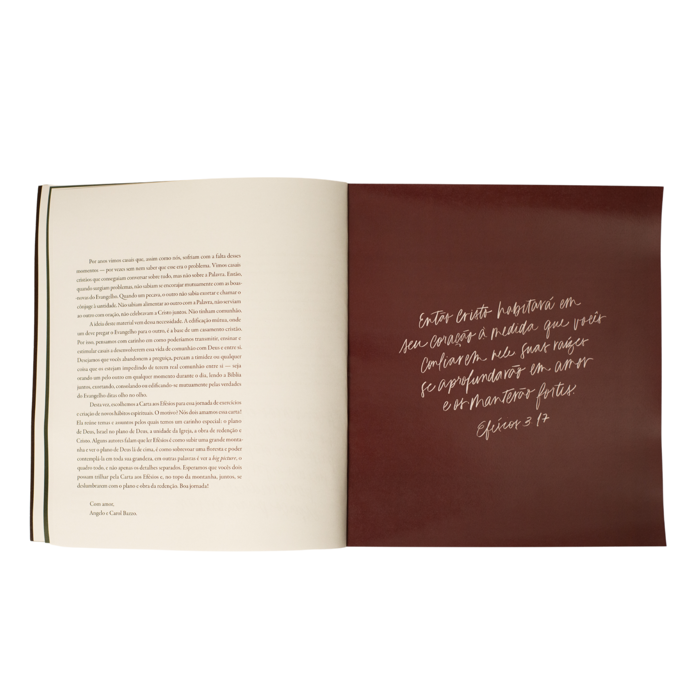Bible Study de Efésios para Casal - Entre Nós