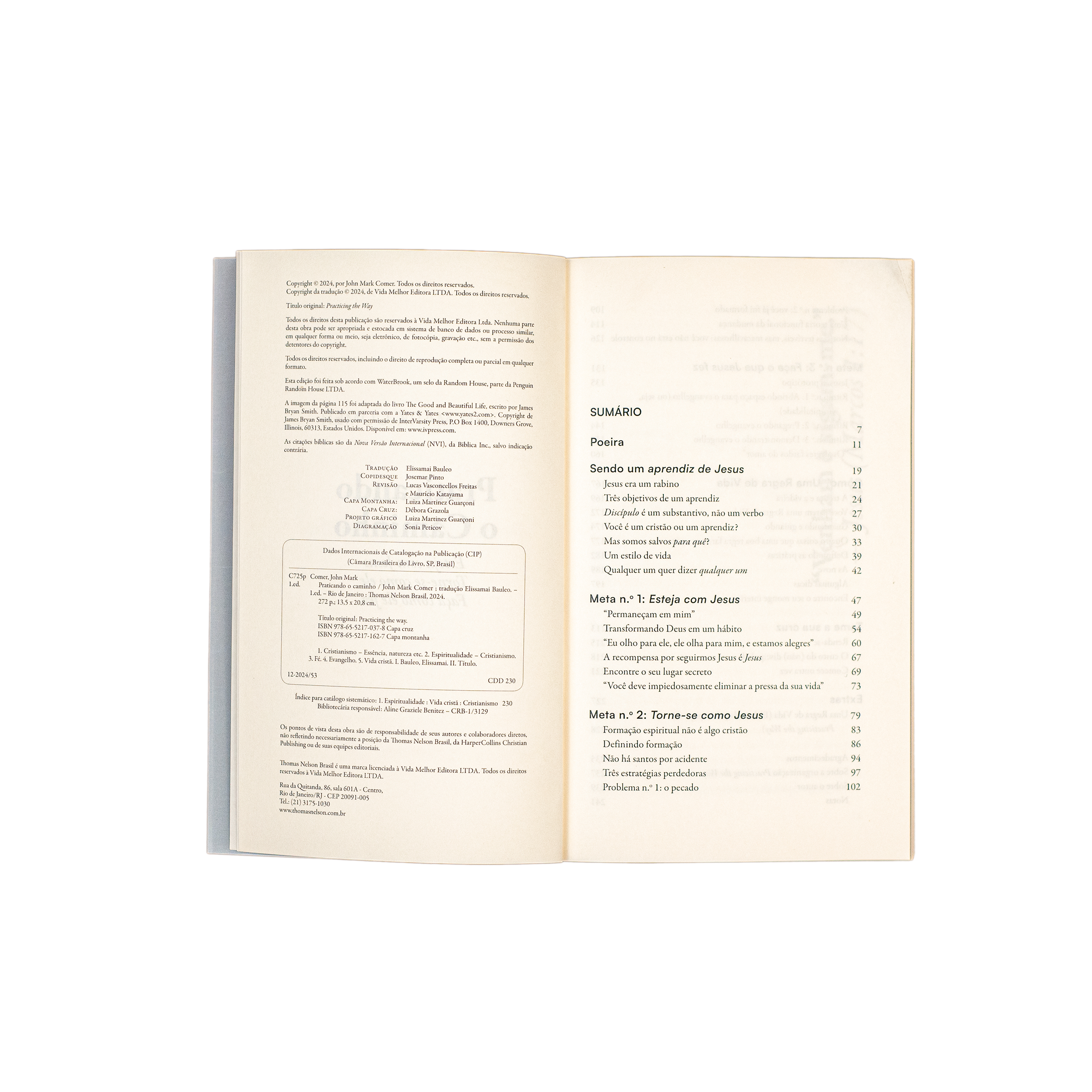 Praticando o Caminho: esteja com Jesus, torne-se como Ele, faça como Ele fez - John Mark Comer