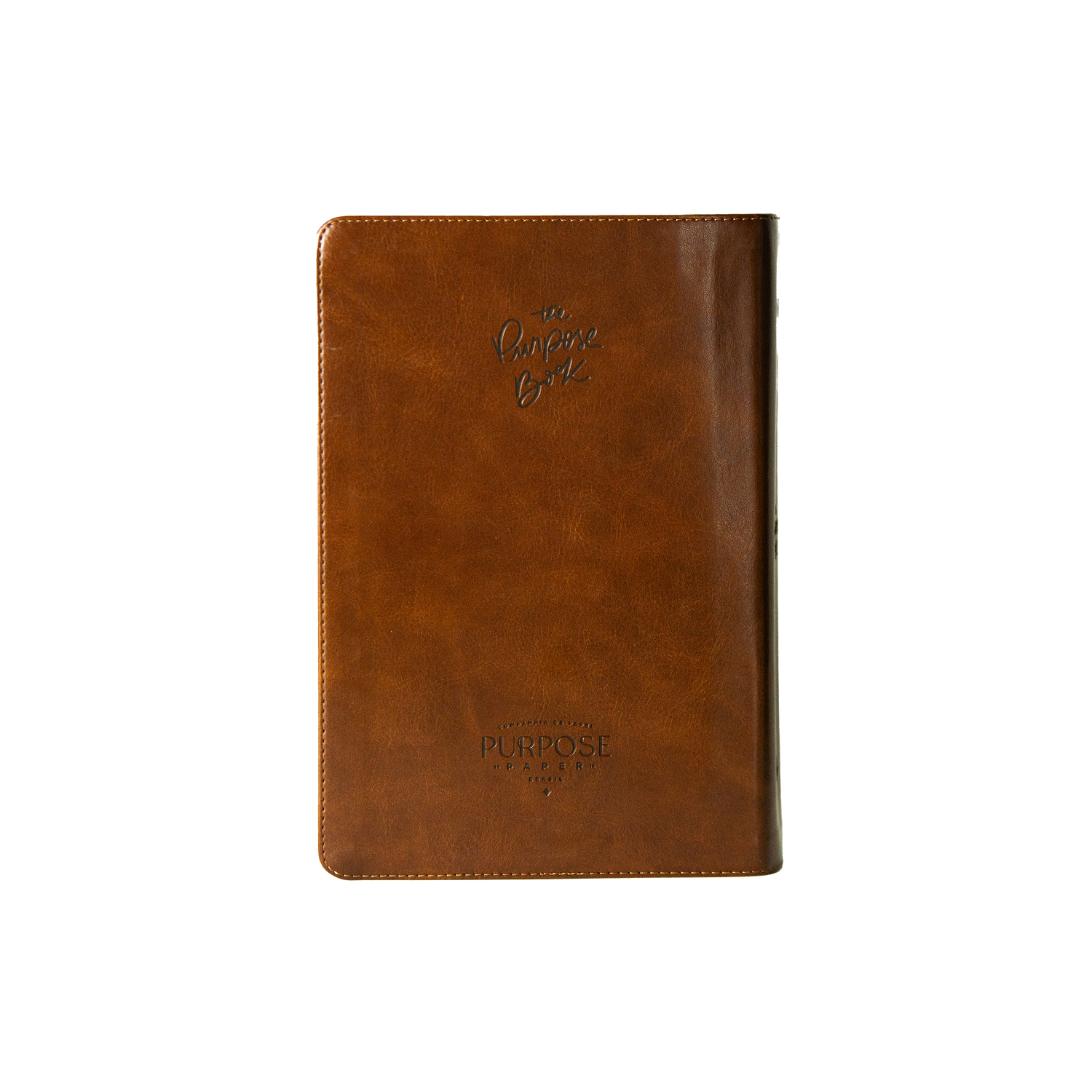 Bíblia de anotações The Purpose Book – capa Janela couro flexível