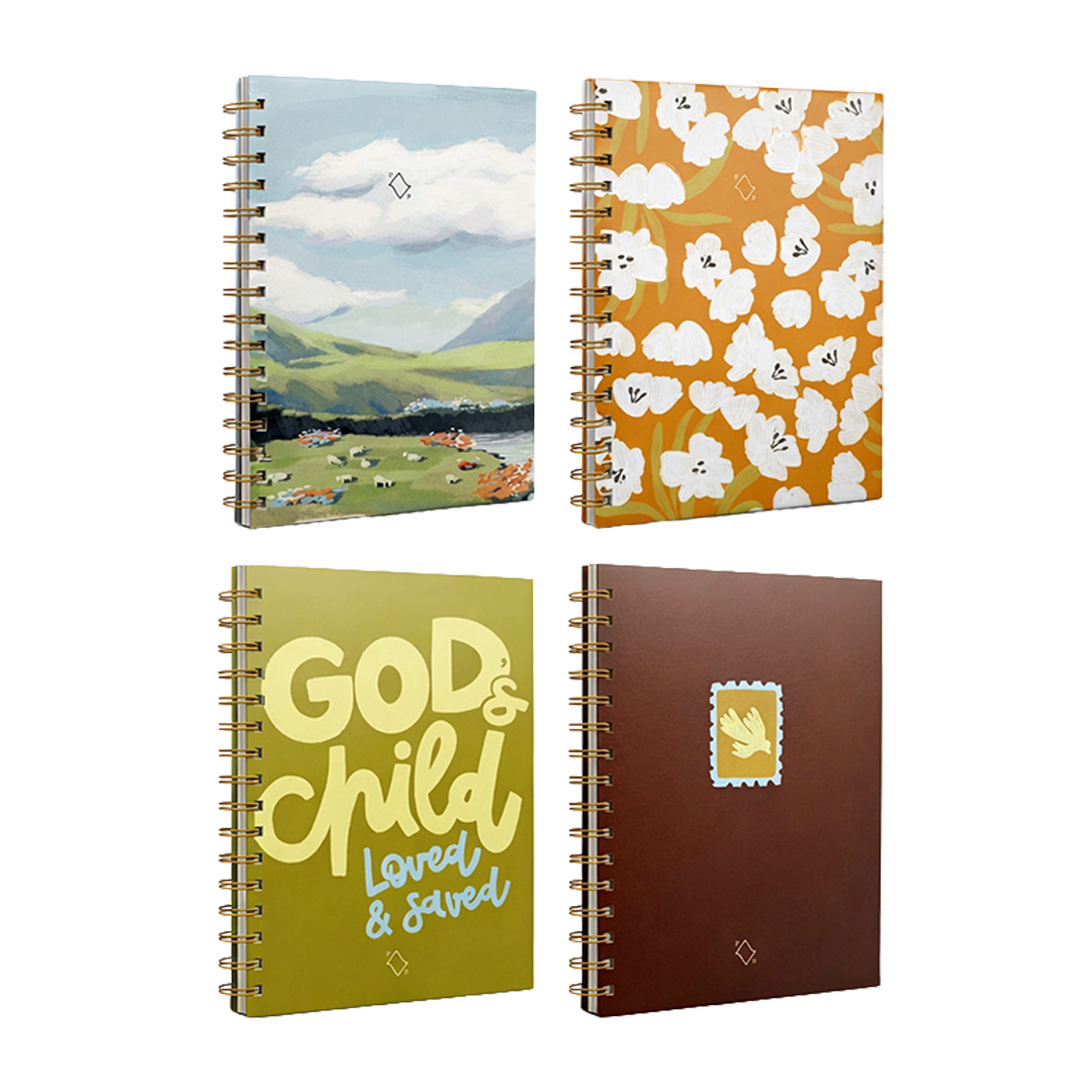 Caderno Espiral Pautado - Contemplação