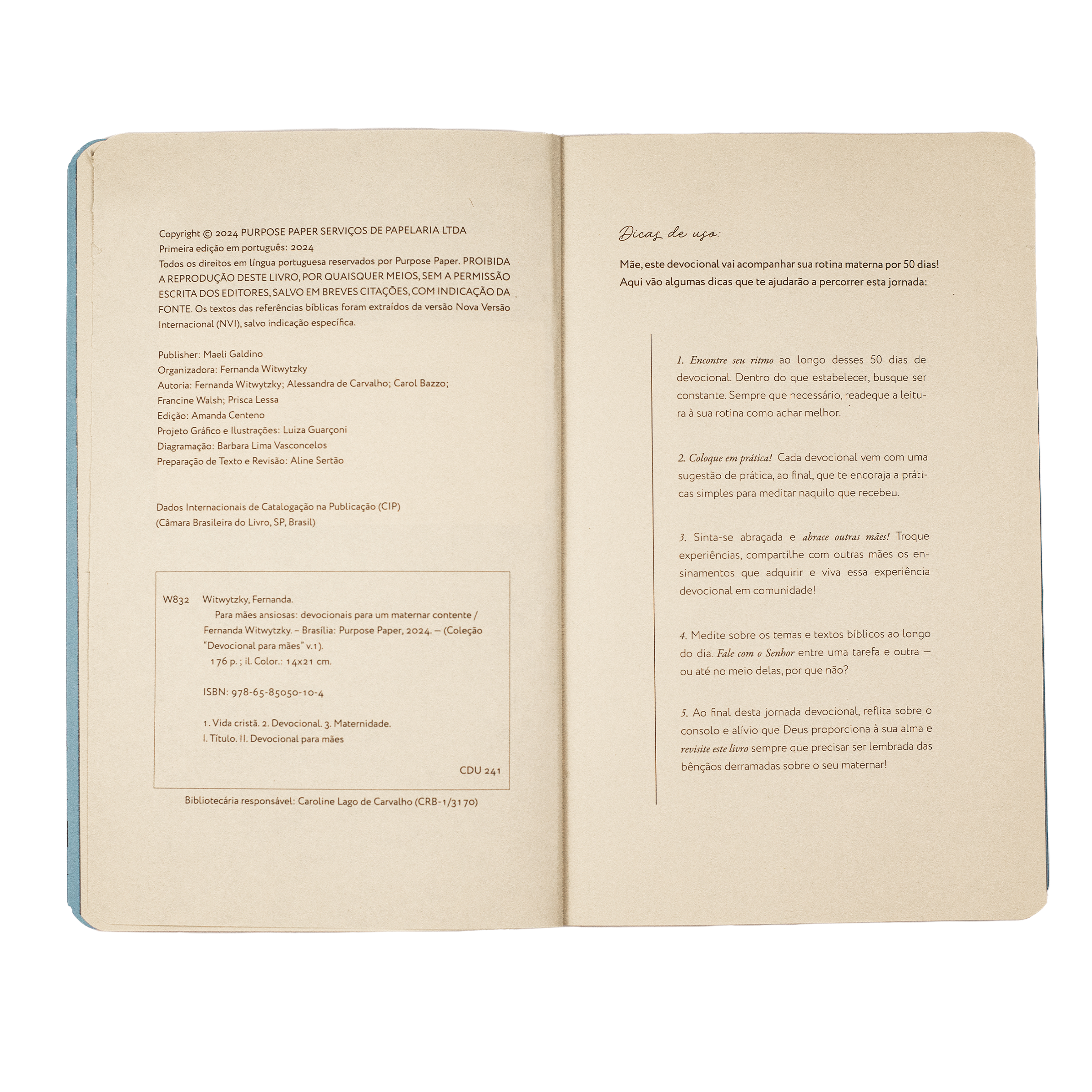 Para Mães Ansiosas - Devocionais para um maternar contente