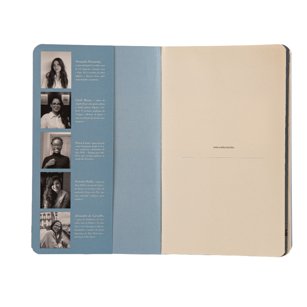 Devocional para Mães Ansiosas capa livro fernanda witwytzky carol bazzo Prisca Lessa Francine Walsh Alessandra de Carvalho