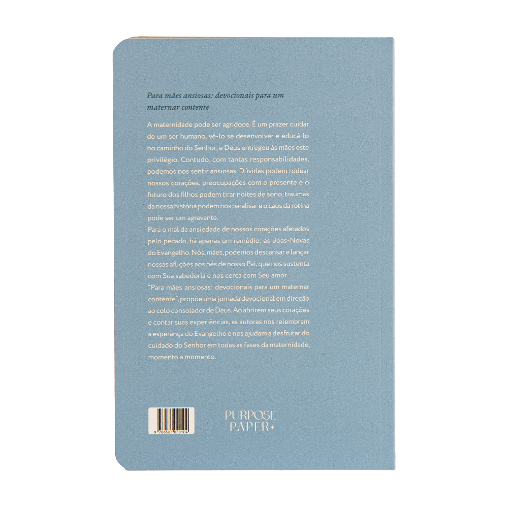 Devocional para Mães Ansiosas capa livro fernanda witwytzky