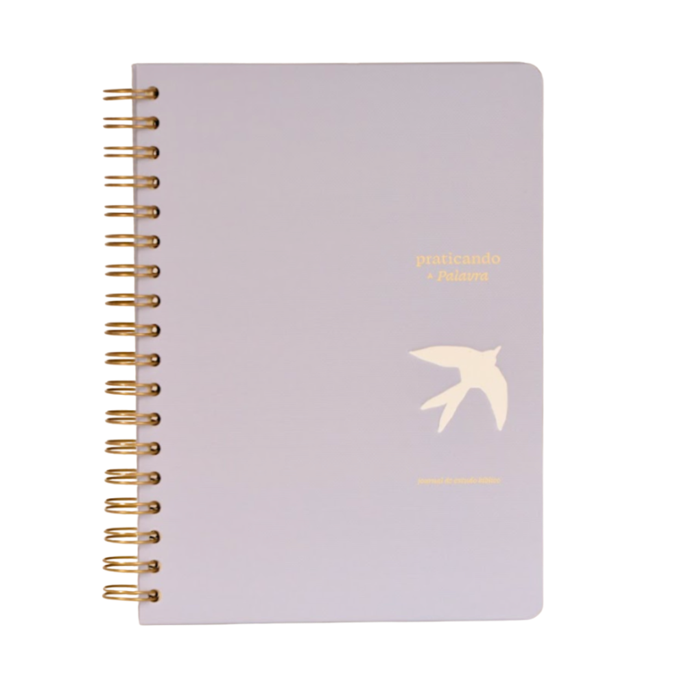 Journal Praticando a Palavra capa azul
