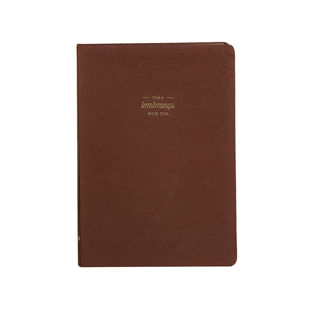 Journal de Memórias capa Marrom