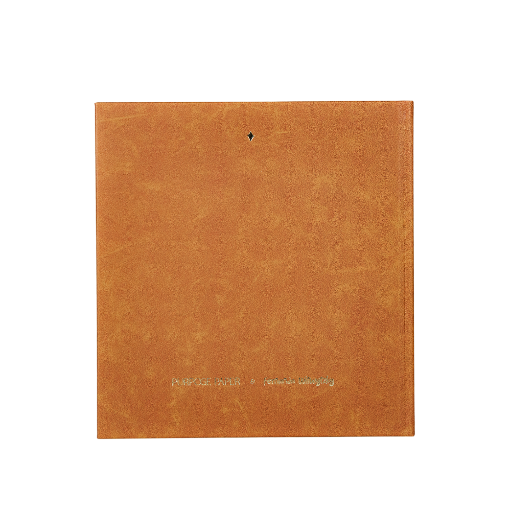 Álbum de Memórias do Casal Nosso Journal capa Aliança mostarda