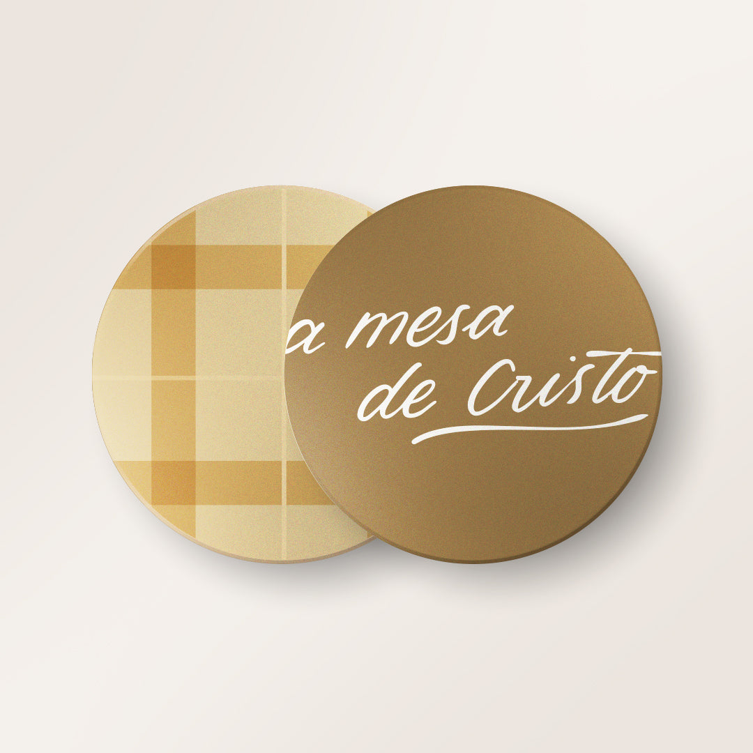 Kit Porta-Copos - A Mesa de Cristo