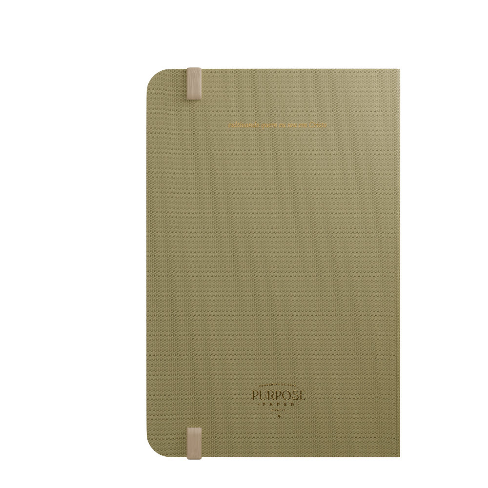 Planner permanente Purpose Paper capa verde