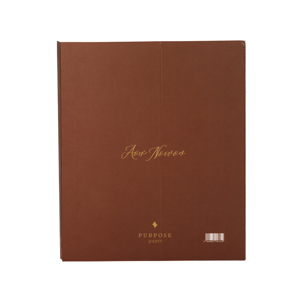 Planner de casamento Nossa Aliança envelope Marrom Aliança