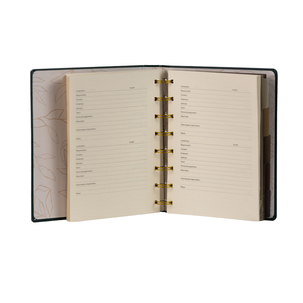 Planner de casamento Nossa Aliança visão de página de fornecedores