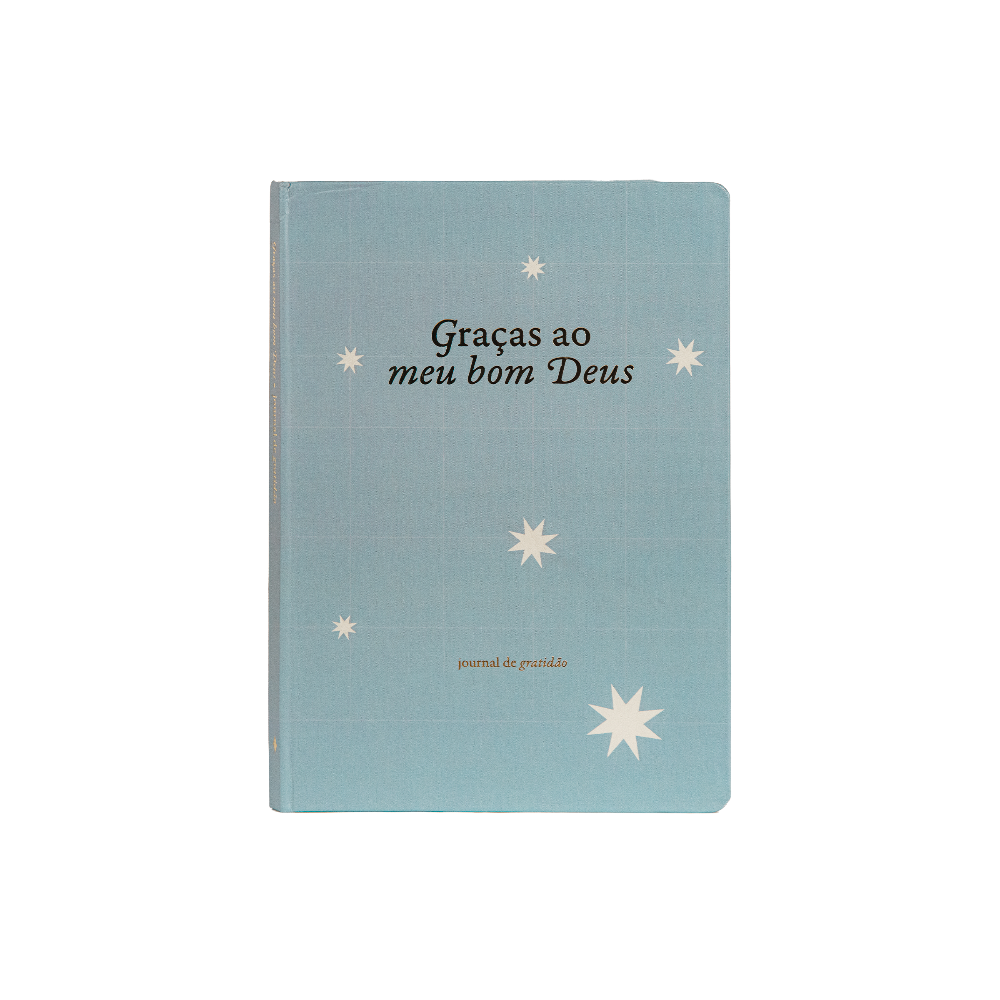 Journal de Gratidão capa CÉU azul