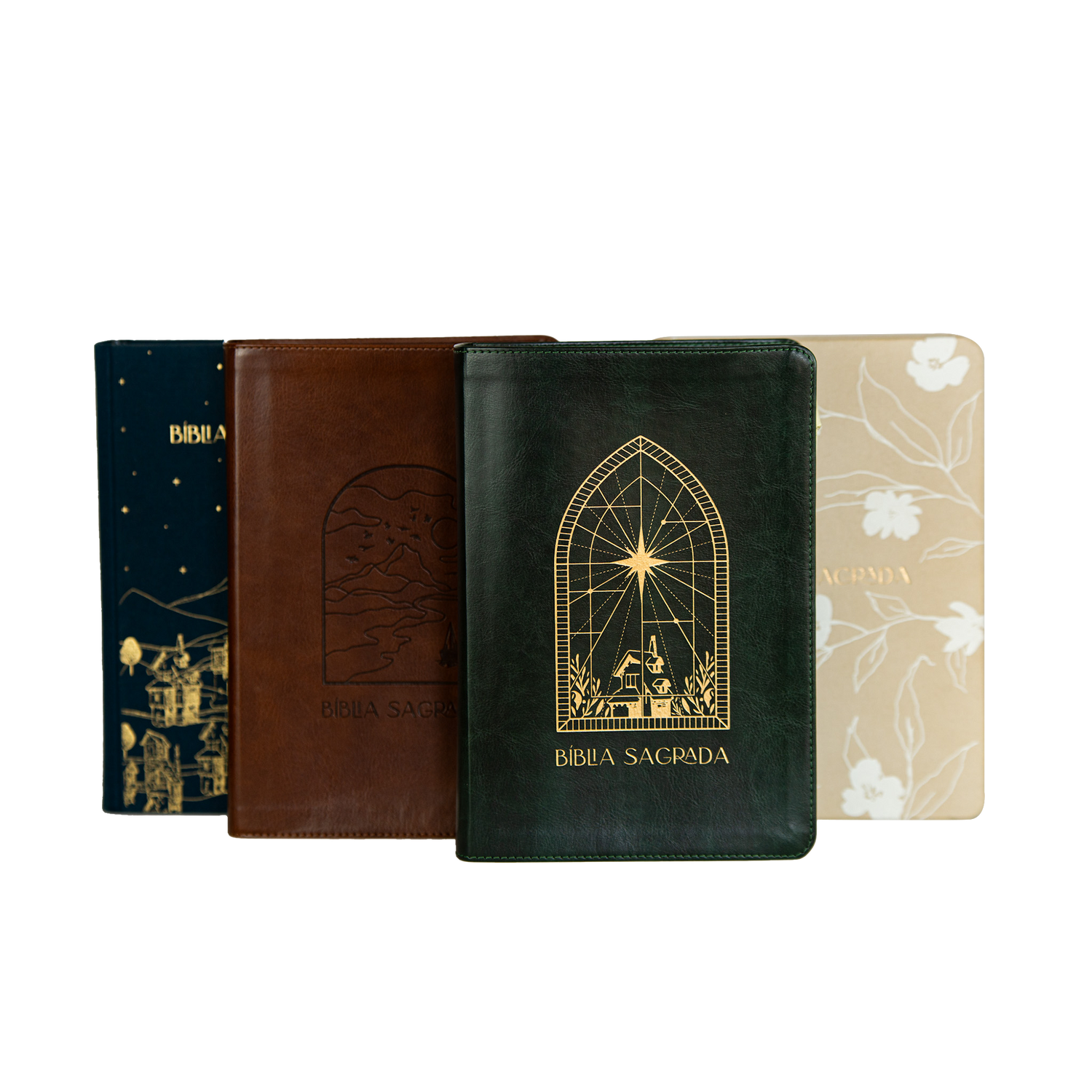 Bíblia de anotações The Purpose Book – capa Vitral, capa Reino, Capa Jardim e Capa Janela