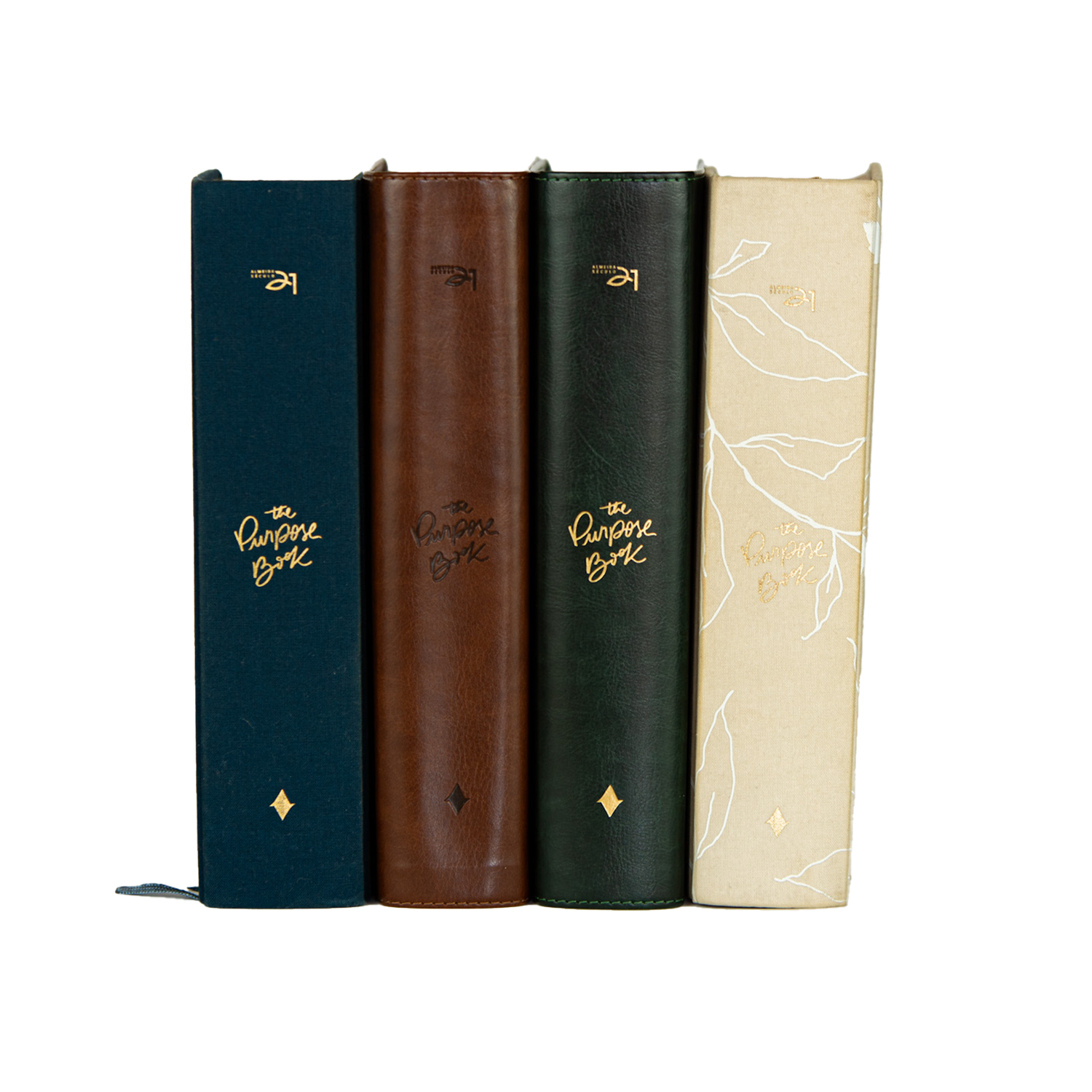 Bíblia de anotações The Purpose Book – capa Vitral, capa Reino, Capa Jardim e Capa Janela