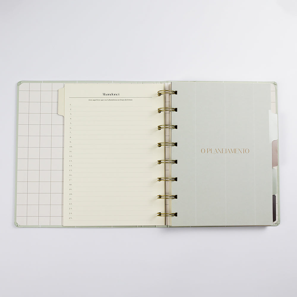 Planner de leitura