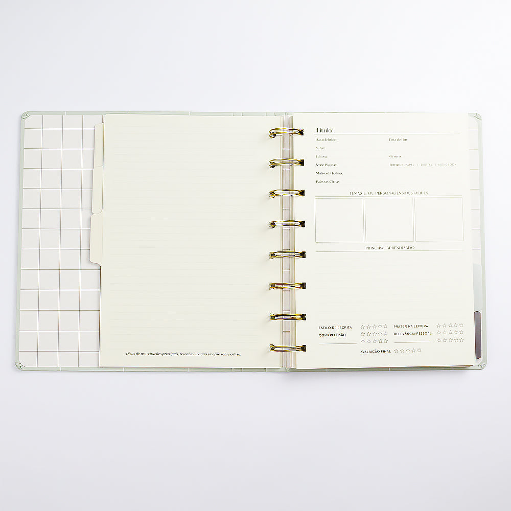 Planner de leitura