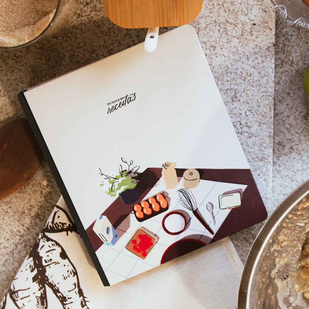 Caderno de Receitas Cristão | Journal Minhas Receitas