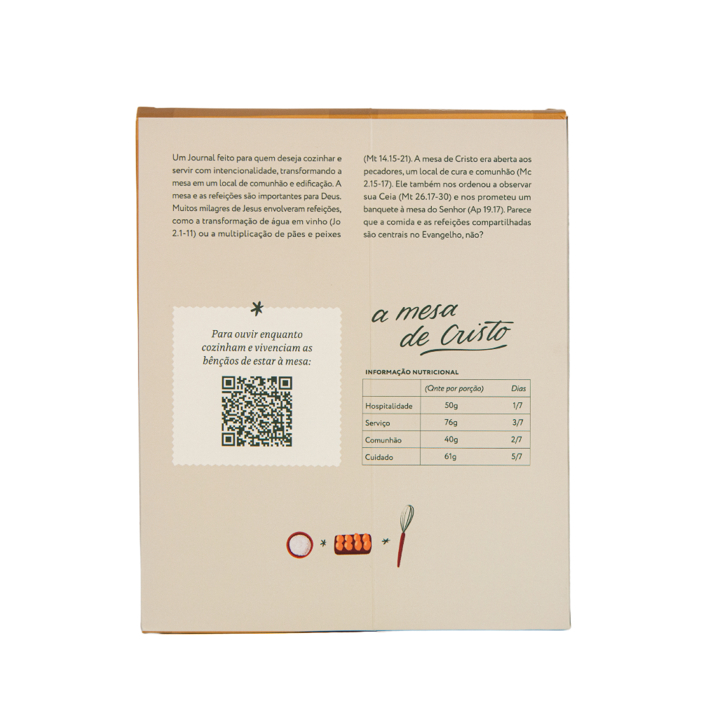 Caderno de Receitas Cristão | Journal Minhas Receitas