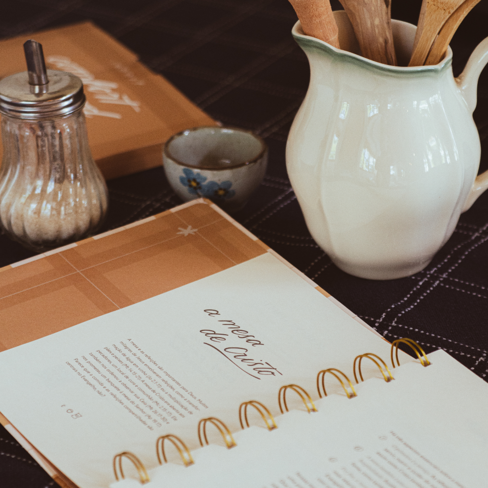 Caderno de Receitas Cristão | Journal Minhas Receitas