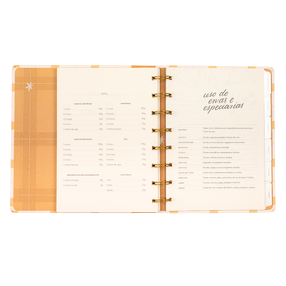 Caderno de Receitas Cristão | Journal Minhas Receitas