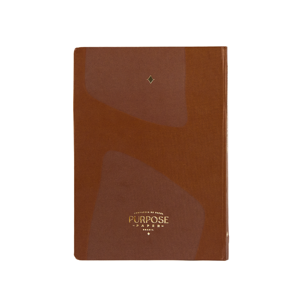 Journal de Gratidão capa CAMINHO marrom