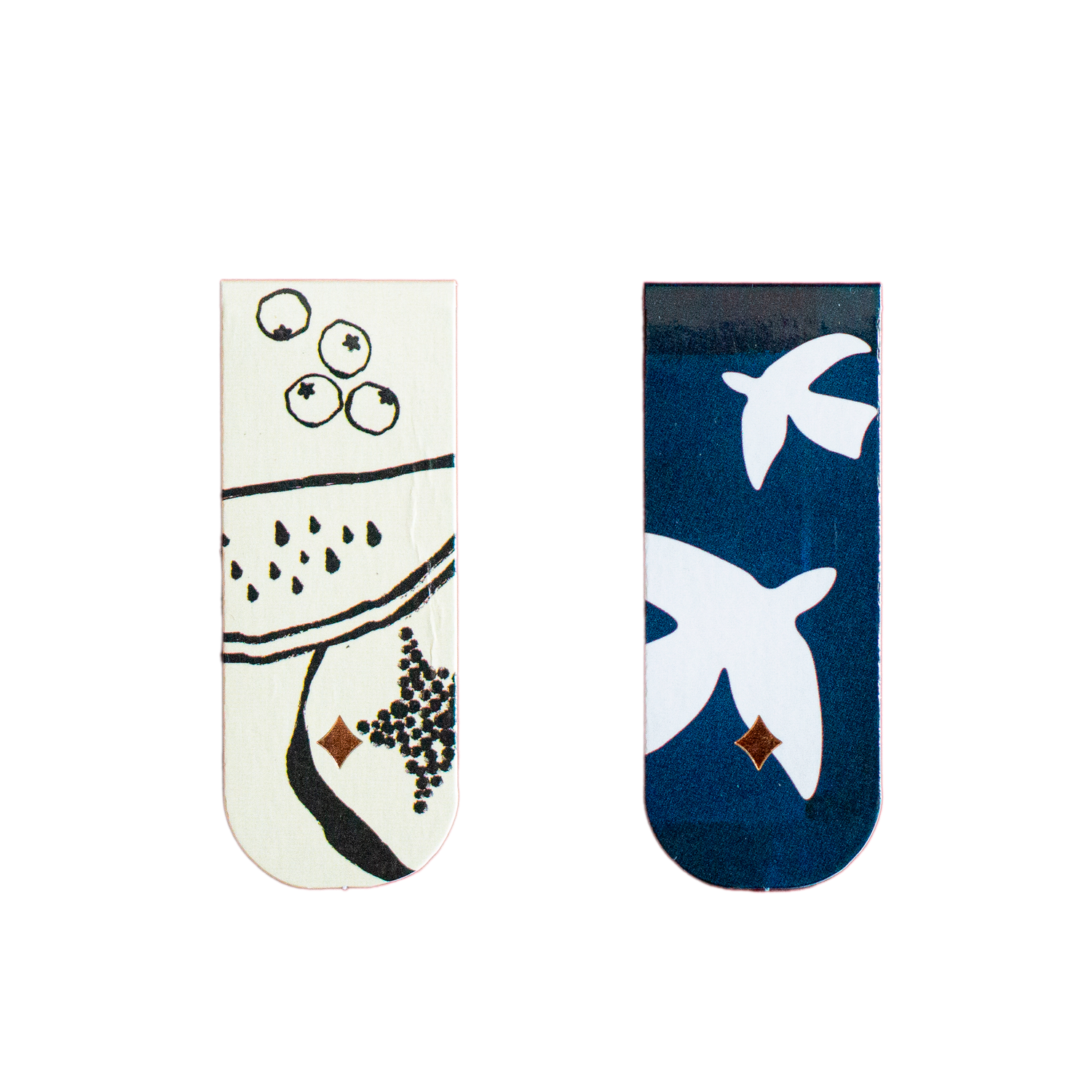 Kit de Marca Páginas Magnéticos - Frutos