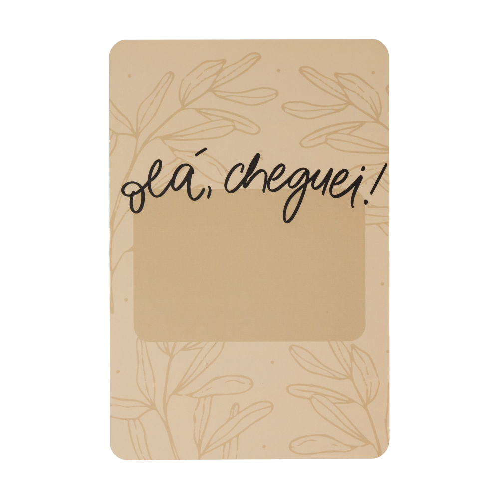 Baby Cards Purpose Paper cartão mêsversário bebê 1 mês