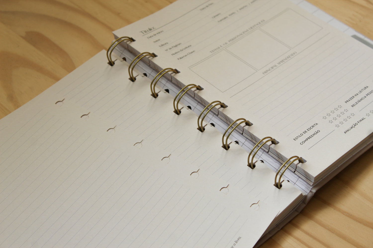 Planner de Leitura - Book Planner Leitura proposital