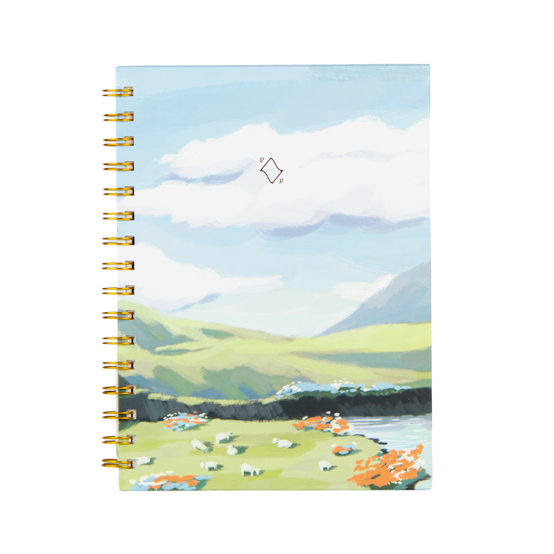 Caderno Espiral Pautado - Contemplação