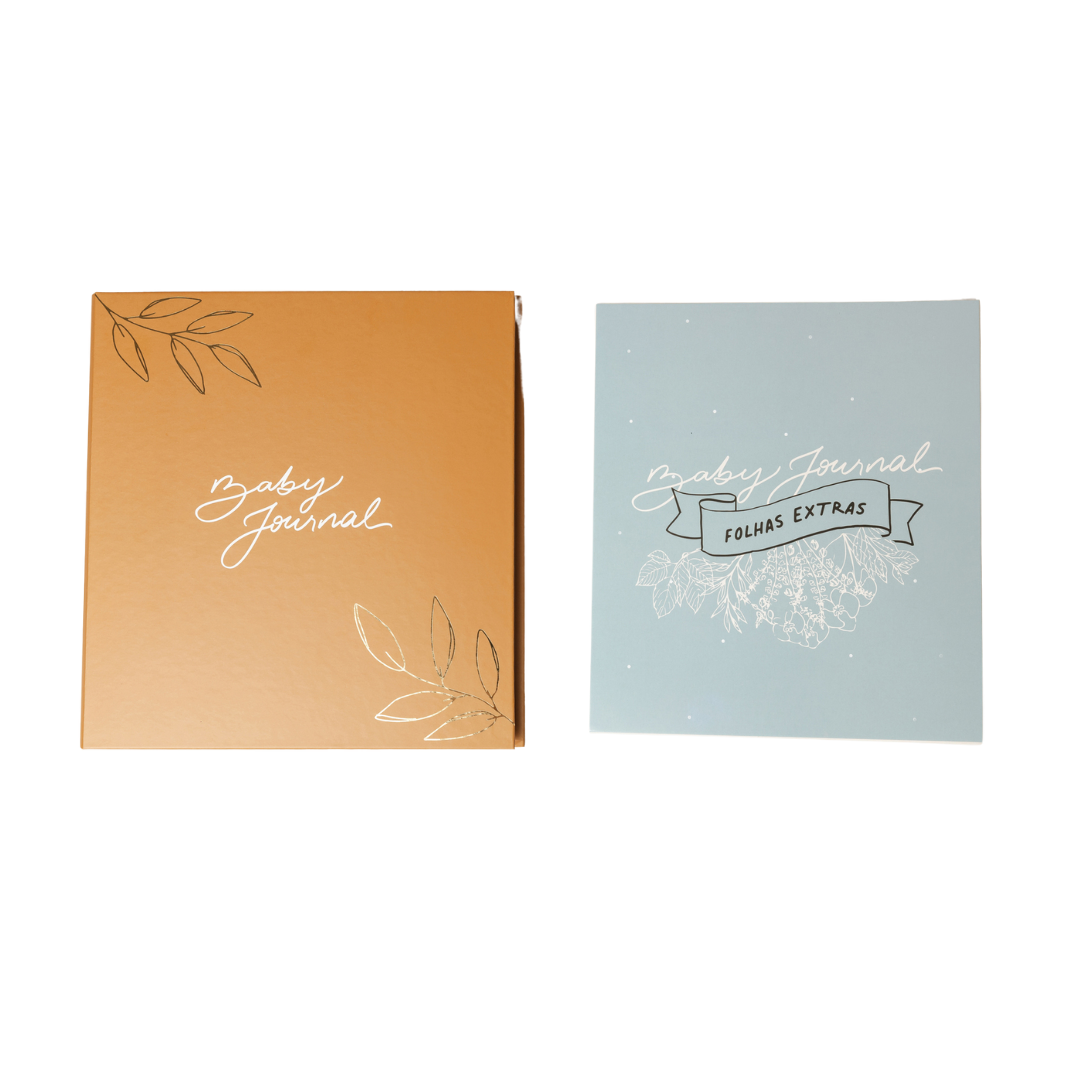 Folhas Lisas Refil - Baby Journal