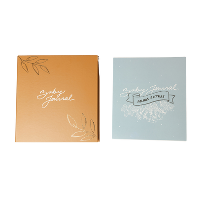 Folhas Lisas Refil - Baby Journal
