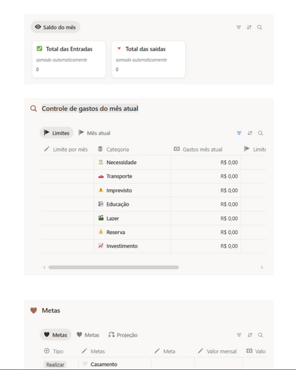 Purpose Notion Financeiro