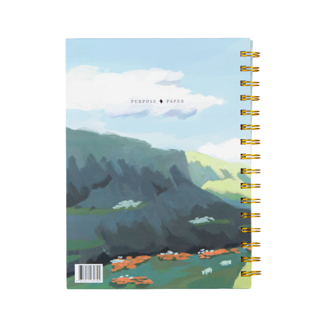 Caderno Espiral Pautado - Contemplação