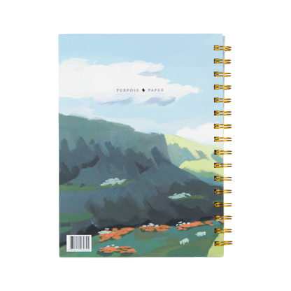 Caderno Espiral Pautado - Contemplação