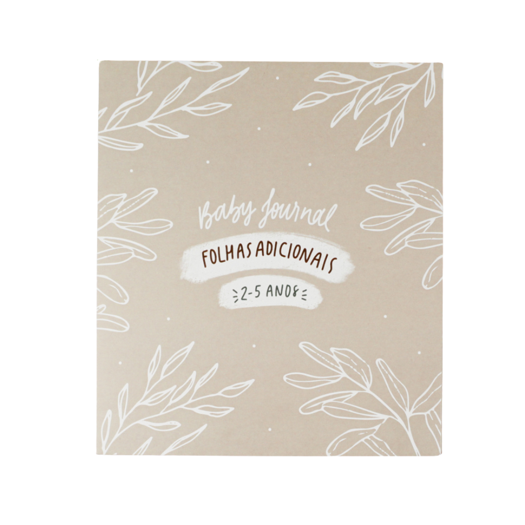 Folhas Adicionais de 2 a 5 anos - Baby Journal