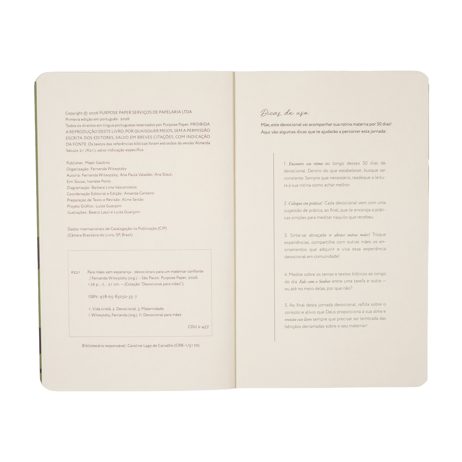 Para Mães Sem Esperança - Devocionais para um maternar confiante